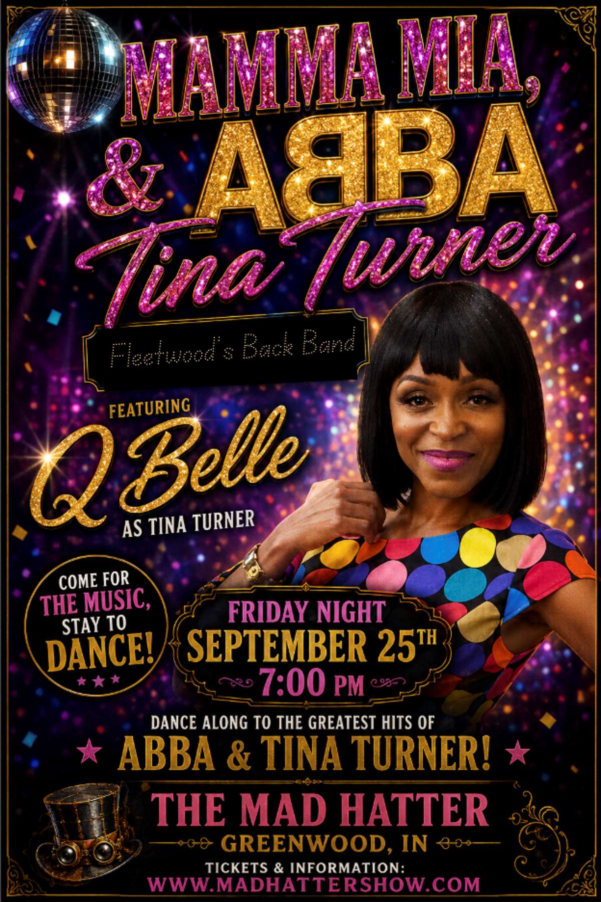 Mamma Mia (ABBA and Tina Turner Tribute) in Greenwood, IN